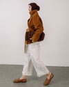 Dik Yaka Camel Ceket