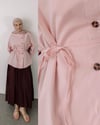 Dik Yaka Pembe Gömlek