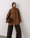 Enezia Yaka Detaylı Camel Ceket