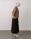 Fermuarlı Camel Ceket