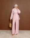 Gömlek Pantolon Pembe Takım