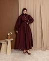 İnari Bordo Etekli Takım