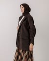 Kahve Blazer Ceket