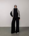 Kapüşonlu Sweat Pantolon Siyah Takım
