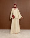 Kat Detaylı Krem Takım