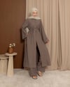 Loay Pantolonlu Vizon Takım