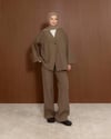 Oversize Cepli Kahve Takım
