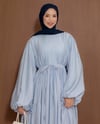 Oversize Doblin Buz Mavisi Elbise