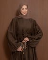 Oversize Doblin Kahve Elbise