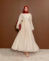 Oversize Doblin Krem Elbise
