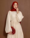 Oversize Doblin Krem Elbise