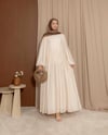 Oversize Doblin Krem Elbise