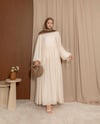 Oversize Doblin Krem Elbise