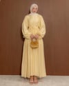 Oversize Doblin Sarı Elbise