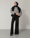 Oversize Gri Triko Tunik