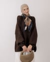 Oversize Kahve Triko Kazak