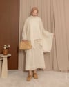 Oversize Krem Panço Bluz