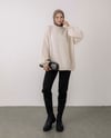 Oversize Krem Triko Kazak