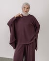 Pantolonlu Bordo Pike Takım
