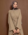 Paola Basic Vizon Keten Elbise