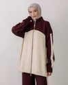 Pike Garnili Fermuarlı Bordo Takım