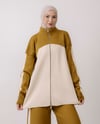 Pike Garnili Fermuarlı Yağ Yeşili Takım