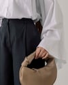 Pileli Bol Paça Lacivert Pantolon