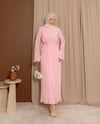 Piliseli Pembe Elbise