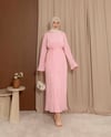 Piliseli Pembe Elbise