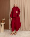 Şal Yaka Bordo Takım