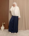 Salaş Bağcıklı Lacivert Pantolon