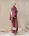 Salaş Kol Tunik Jile Pembe Takım