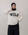 Siyah Baskılı Sweat
