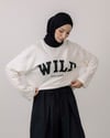 Siyah Baskılı Sweat