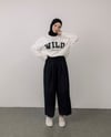 Siyah Baskılı Sweat