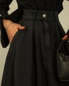 Siyah Denim Etek