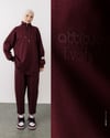 Sweat Pantolon Bordo Takım