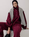 Sweat Pantolon Bordo Takım