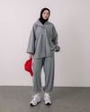 Sweat Pantolon Gri Takım