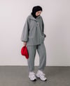 Sweat Pantolon Gri Takım