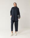 Sweat Pantolon Lacivert Basic Takım