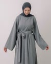 Talin Oversize Gri Elbise