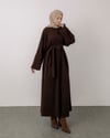 Talin Oversize Kahve Elbise
