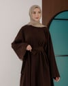 Talin Oversize Kahve Elbise