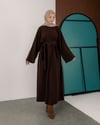Talin Oversize Kahve Elbise