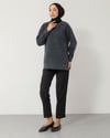 Taş İşlemeli Lacivert Sweat