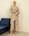 Tunik Pantolon Taş Krep Takım