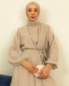 Tunik Pantolon Taş Krep Takım