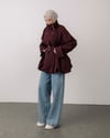 Tuya Oversize Bordo Ceket