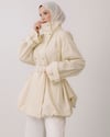 Tuya Oversize Krem Ceket